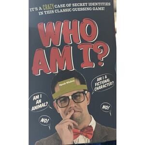 Who Am I? Classic Guessing Game With Headband Clues Fun For Everyone